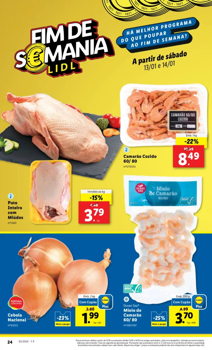 Antevis&atilde;o Folheto LiDL Promo&ccedil;&otilde;es (11 a 17 janeiro)