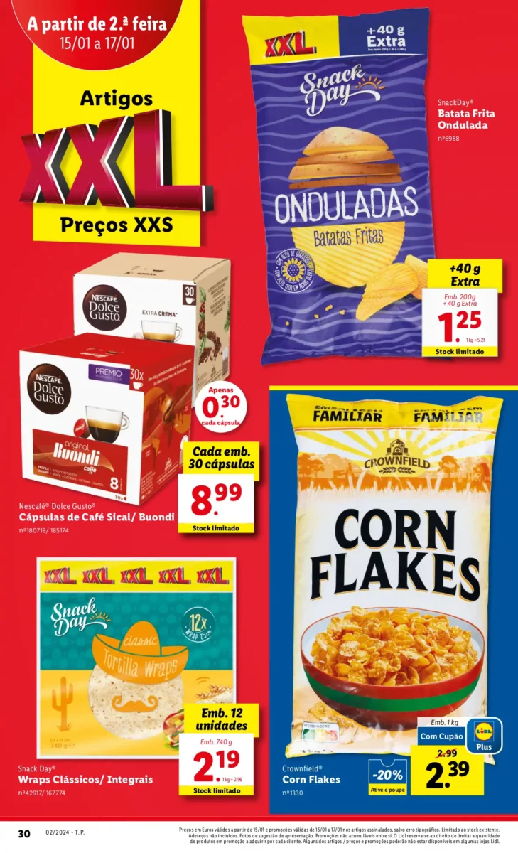 Antevis&atilde;o Folheto LiDL Promo&ccedil;&otilde;es (11 a 17 janeiro)
