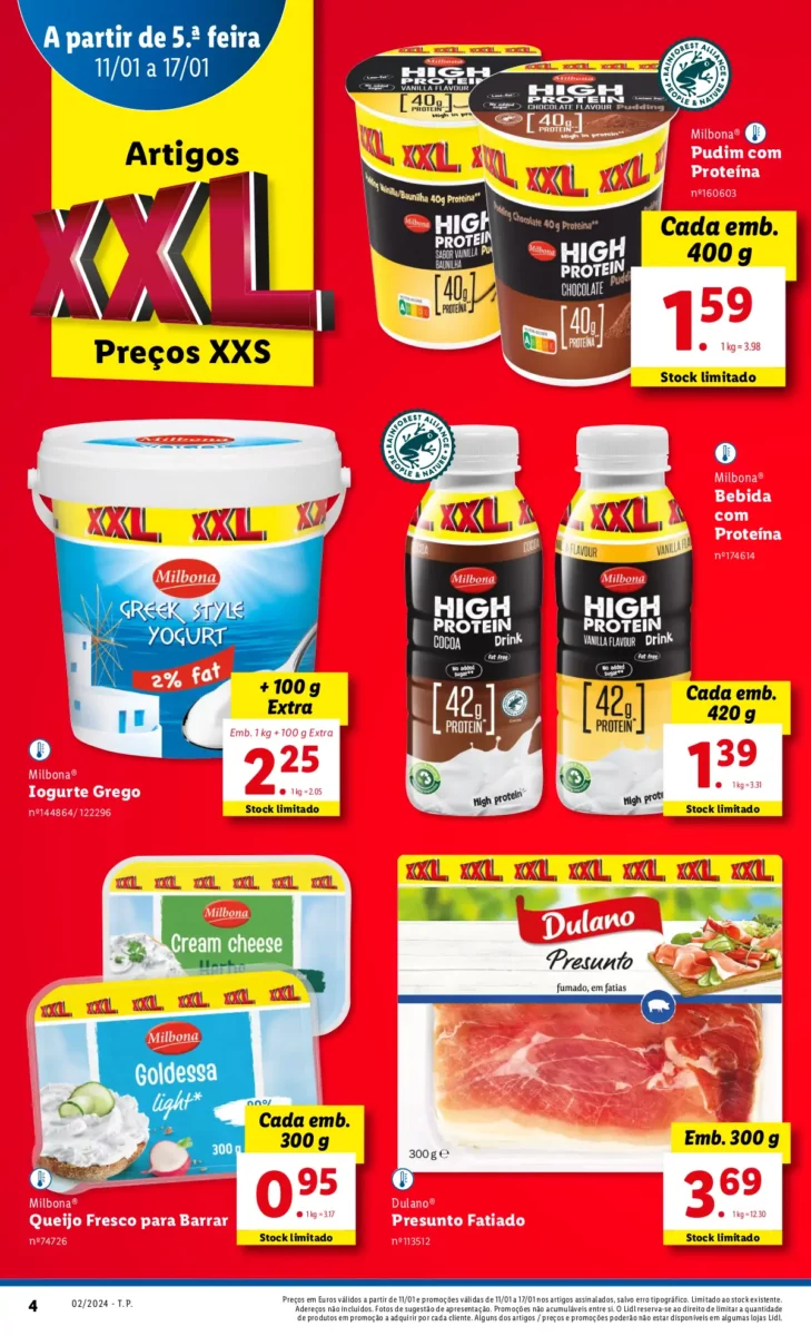 Antevis&atilde;o Folheto LiDL Promo&ccedil;&otilde;es (11 a 17 janeiro)