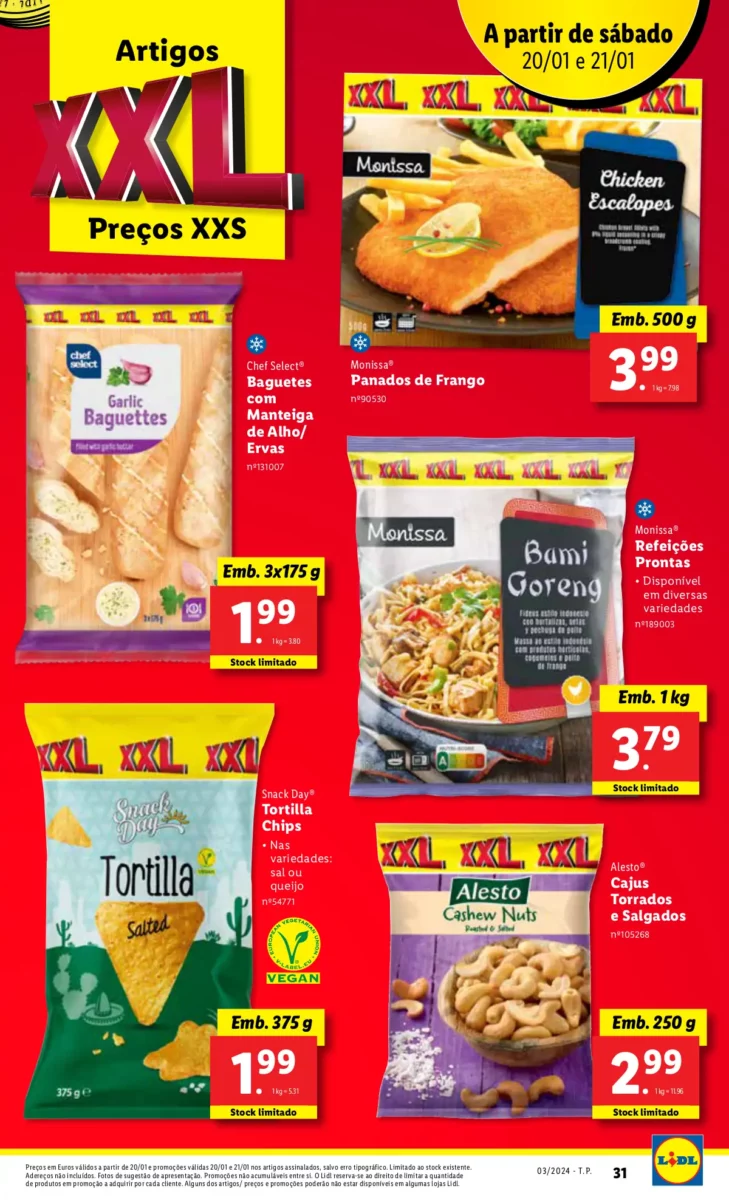 Antevis&atilde;o Folheto LiDL Promo&ccedil;&otilde;es (18 a 24 janeiro)