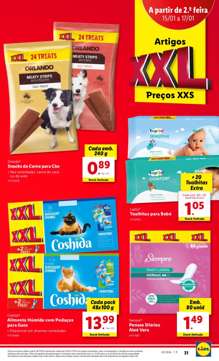 Antevis&atilde;o Folheto LiDL Promo&ccedil;&otilde;es (11 a 17 janeiro)