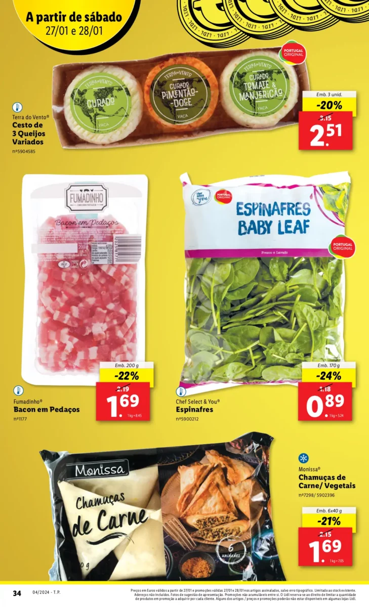 Antevis&atilde;o Folheto LiDL Promo&ccedil;&otilde;es (25 a 31 janeiro)