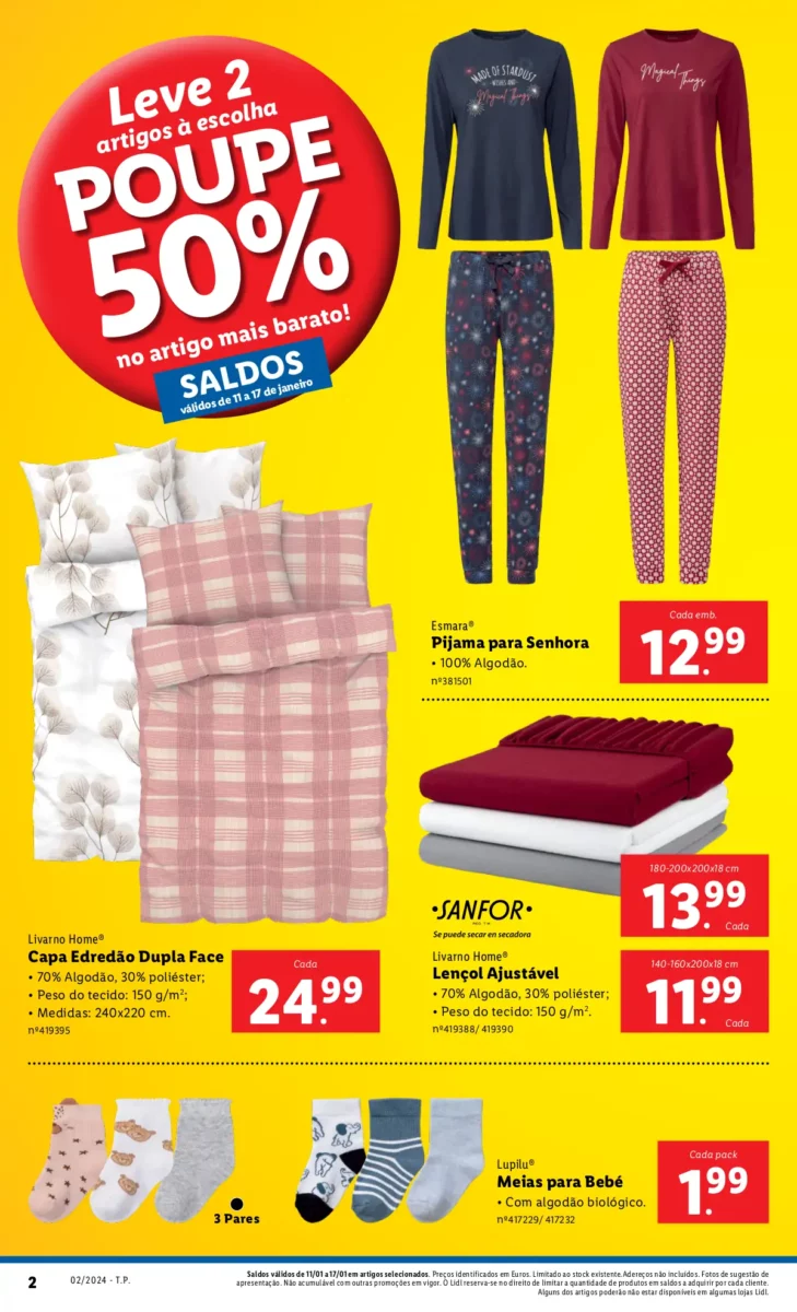 Antevis&atilde;o Folheto LiDL Promo&ccedil;&otilde;es (11 a 17 janeiro)