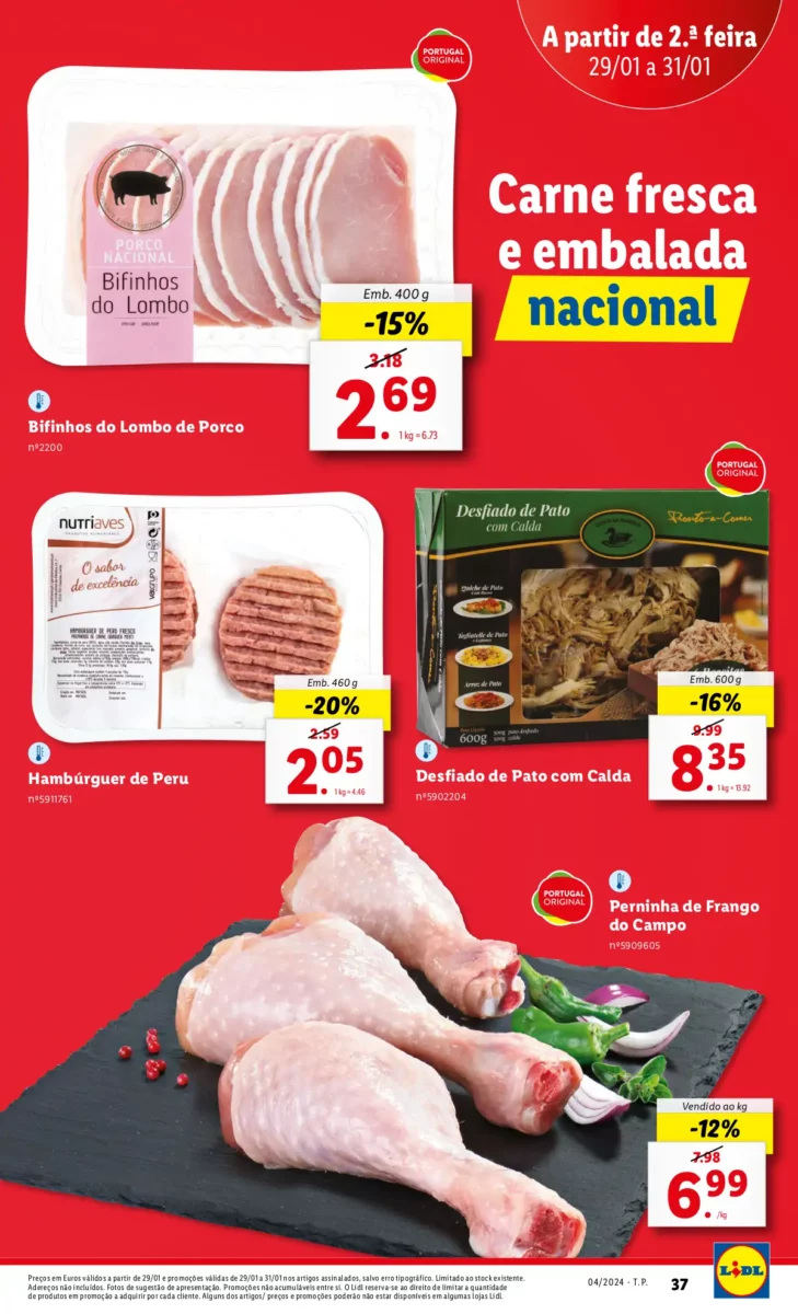 Antevis&atilde;o Folheto LiDL Promo&ccedil;&otilde;es (25 a 31 janeiro)