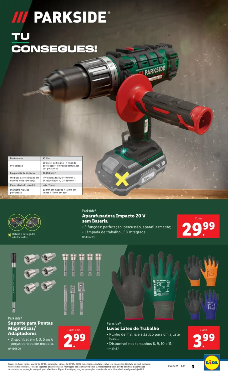 Antevis&atilde;o Folheto LiDL Promo&ccedil;&otilde;es (1 a 7 fevereiro)
