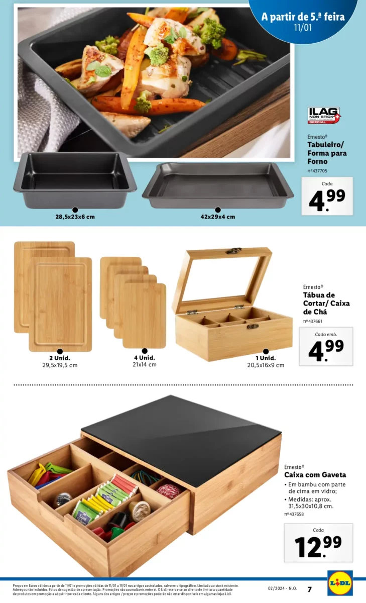 Antevis&atilde;o Folheto LiDL Promo&ccedil;&otilde;es (11 a 17 janeiro)