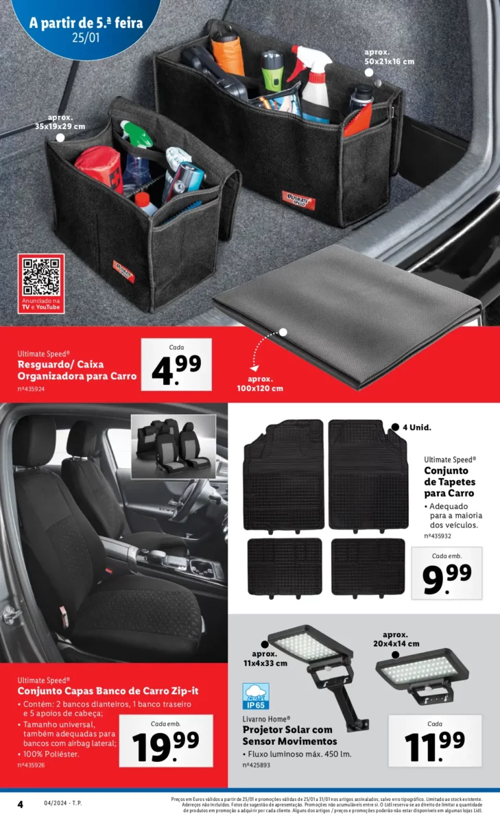 Antevis&atilde;o Folheto LiDL Promo&ccedil;&otilde;es (25 a 31 janeiro)