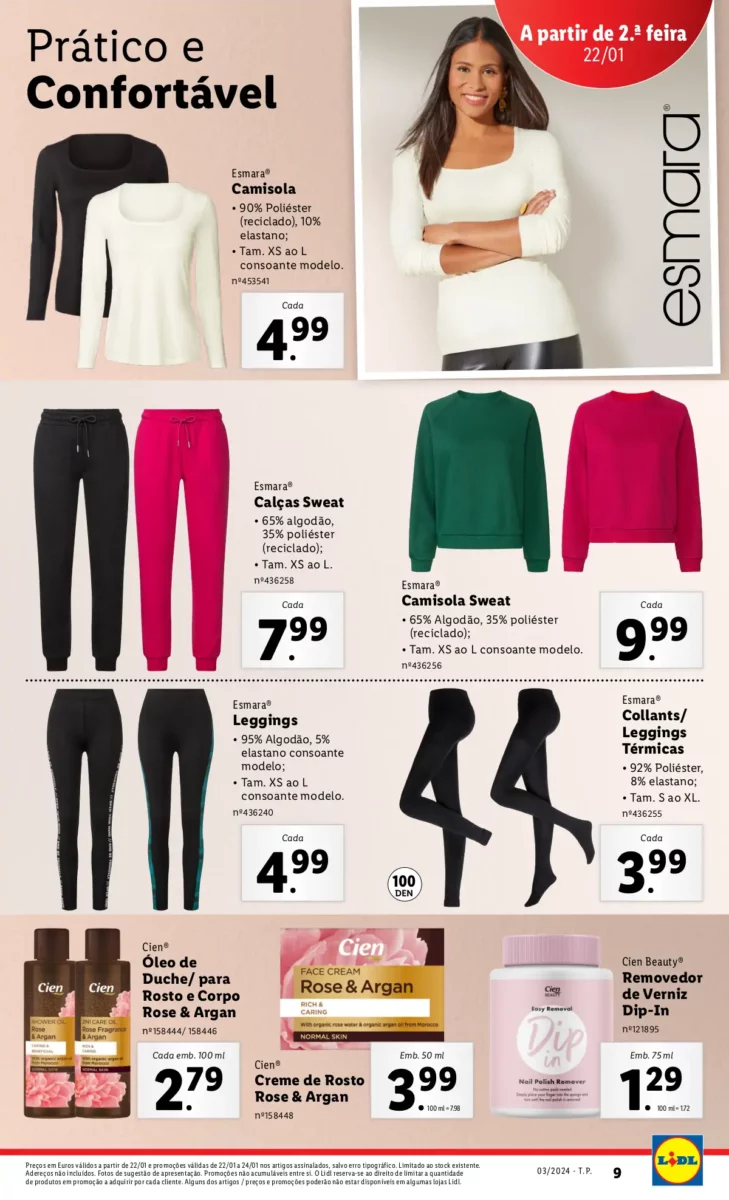 Antevis&atilde;o Folheto LiDL Promo&ccedil;&otilde;es (18 a 24 janeiro)