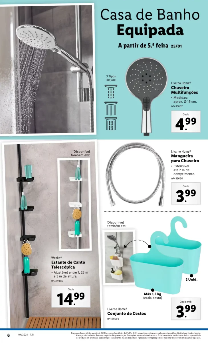 Antevis&atilde;o Folheto LiDL Promo&ccedil;&otilde;es (25 a 31 janeiro)