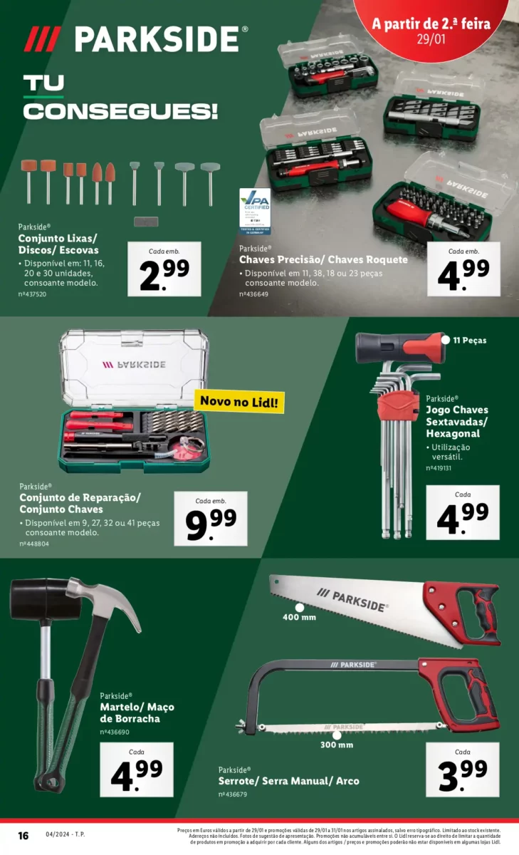 Antevis&atilde;o Folheto LiDL Promo&ccedil;&otilde;es (25 a 31 janeiro)