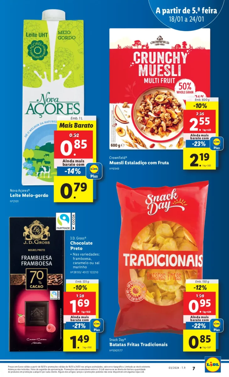 Antevis&atilde;o Folheto LiDL Promo&ccedil;&otilde;es (18 a 24 janeiro)