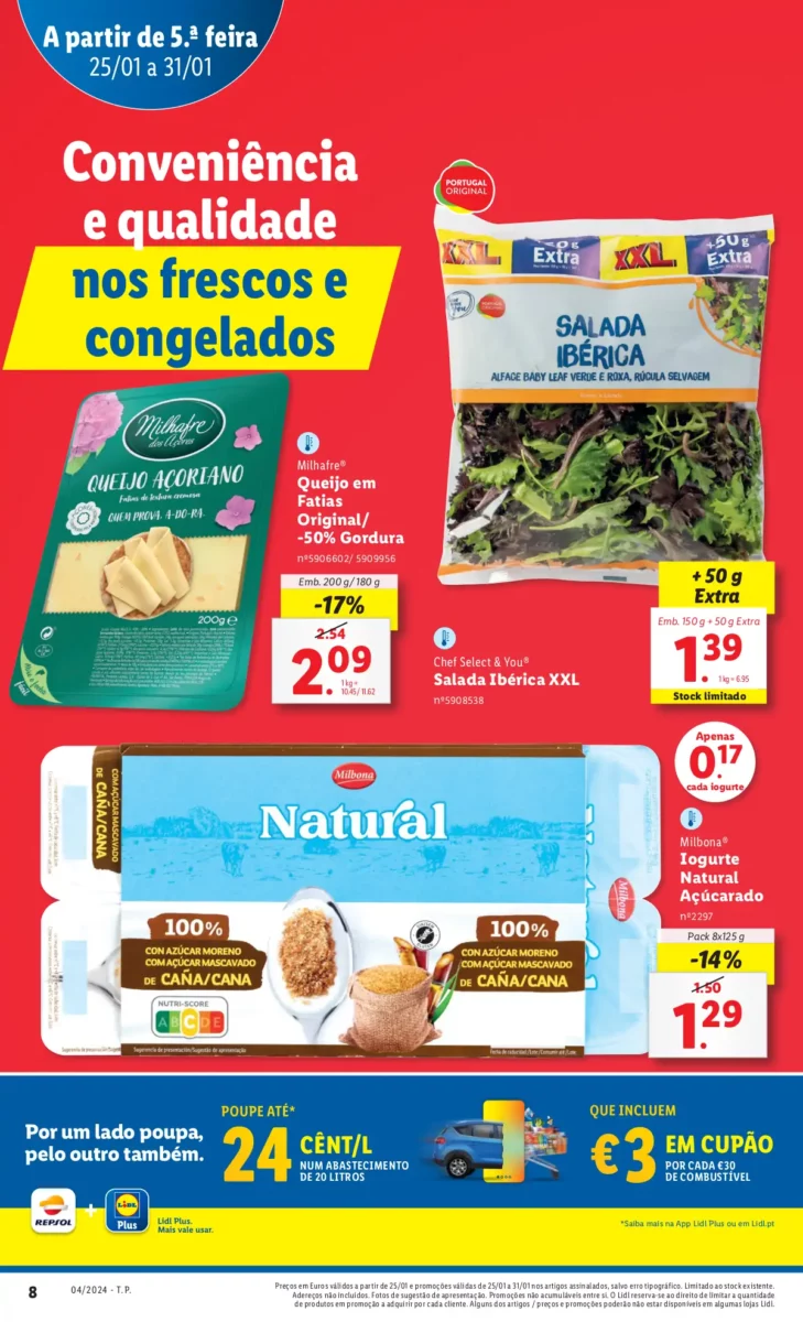 Antevis&atilde;o Folheto LiDL Promo&ccedil;&otilde;es (25 a 31 janeiro)
