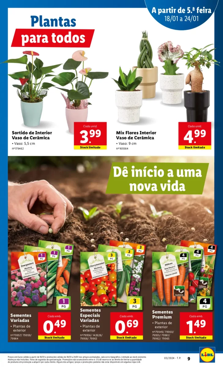 Antevis&atilde;o Folheto LiDL Promo&ccedil;&otilde;es (18 a 24 janeiro)