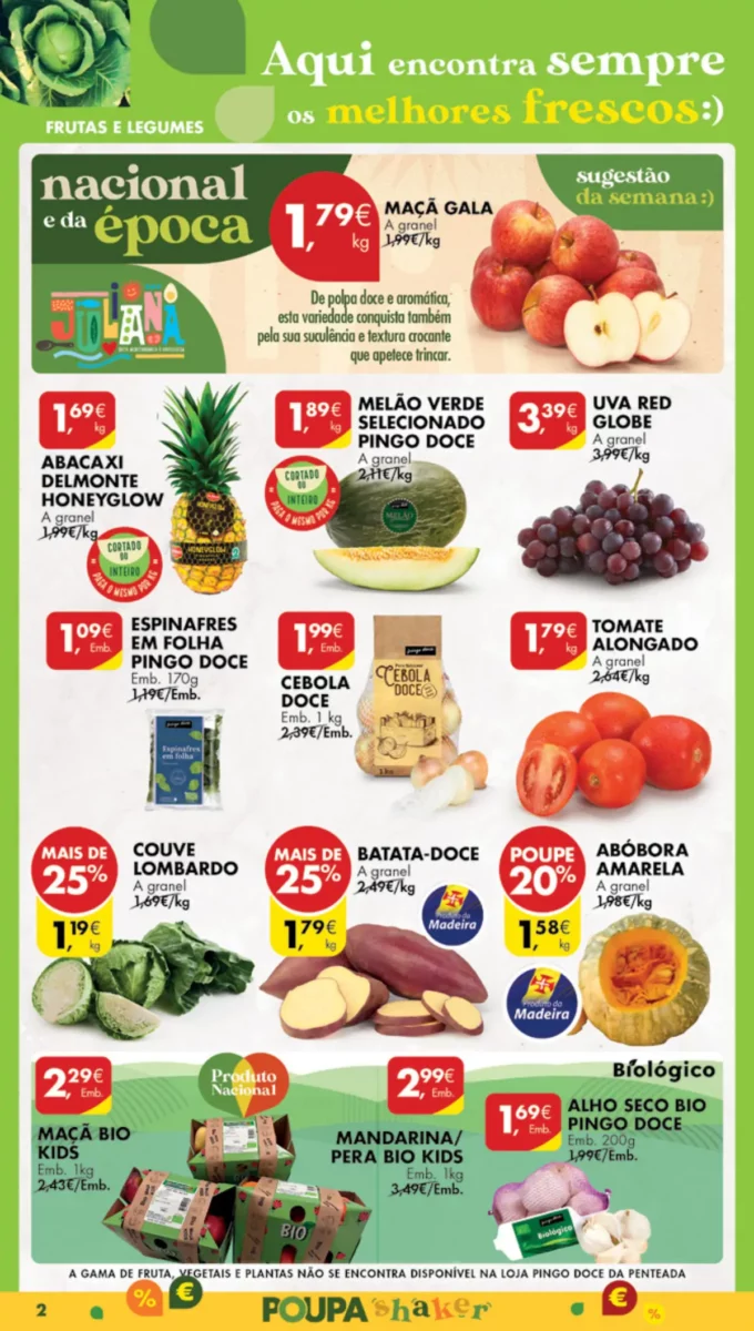 Antevis&atilde;o Folheto Pingo Doce Madeira (30 janeiro a 5 fevereiro)