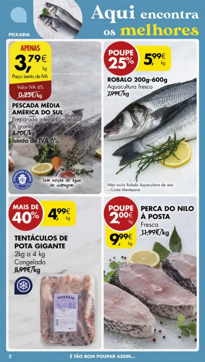 Antevis&atilde;o Folheto Pingo Doce (2 a 4 janeiro)