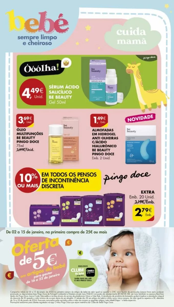 Antevis&atilde;o Folheto Pingo Doce (2 a 4 janeiro)