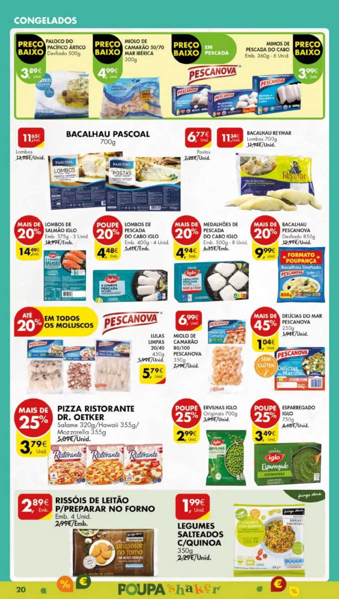 Antevis&atilde;o Folheto Pingo Doce (5 a 8 janeiro)