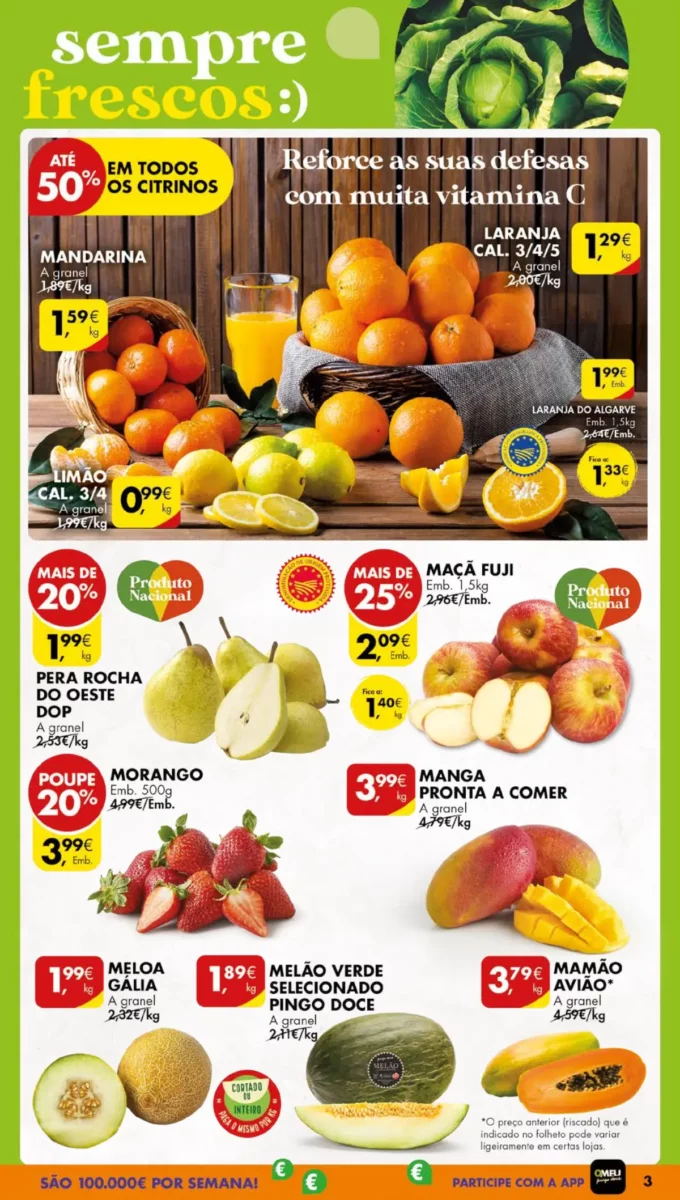 Antevis&atilde;o Folheto Pingo Doce (23 a 29 janeiro)
