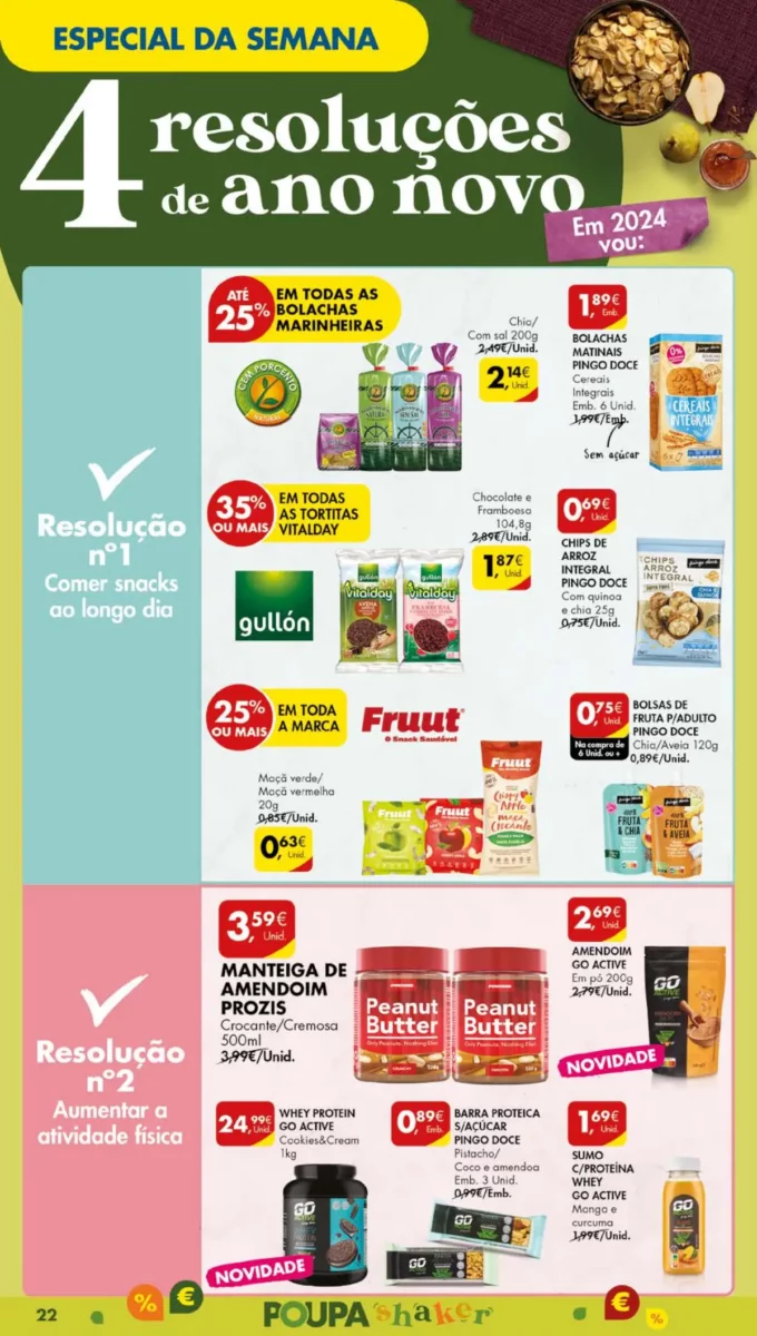 Antevis&atilde;o Folheto Pingo Doce (5 a 8 janeiro)