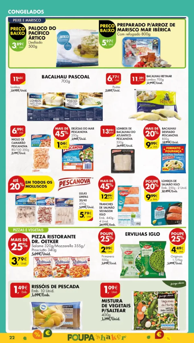 Antevis&atilde;o Folheto Pingo Doce (16 a 22 janeiro)