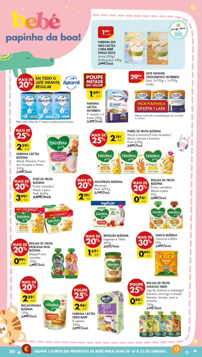 Antevis&atilde;o Folheto Pingo Doce (9 a 15 janeiro)