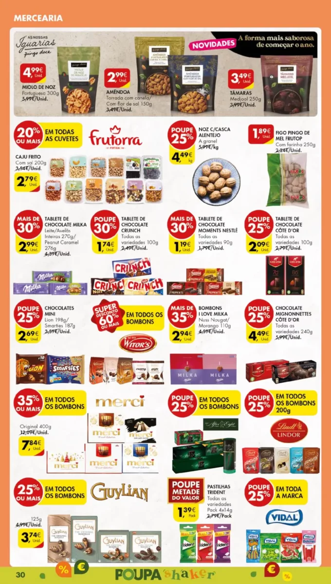 Antevis&atilde;o Folheto Pingo Doce (5 a 8 janeiro)