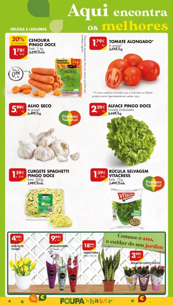 Antevis&atilde;o Folheto Pingo Doce (16 a 22 janeiro)