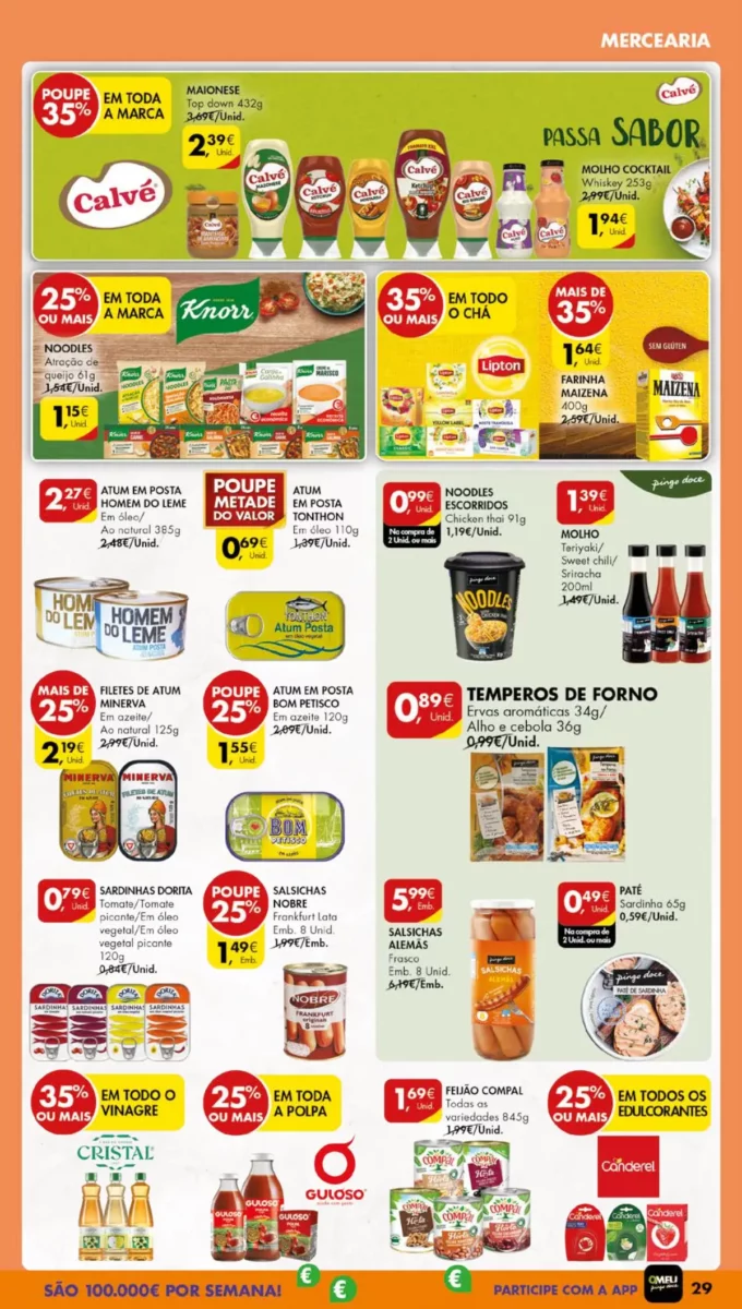 Antevis&atilde;o Folheto Pingo Doce (23 a 29 janeiro)