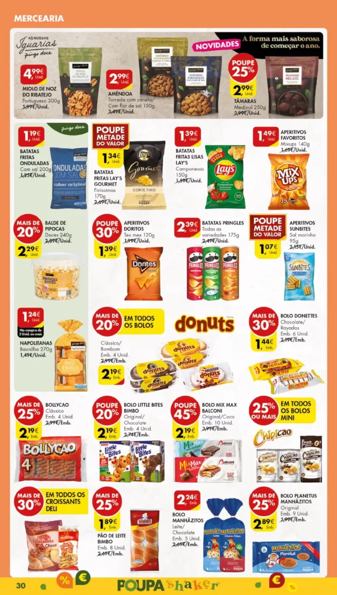 Antevis&atilde;o Folheto Pingo Doce (16 a 22 janeiro)