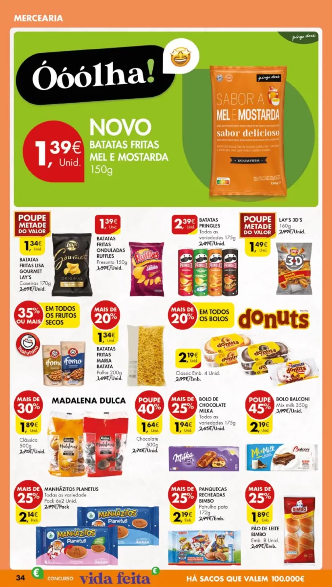 Antevis&atilde;o Folheto Pingo Doce (30 janeiro a 5 fevereiro)