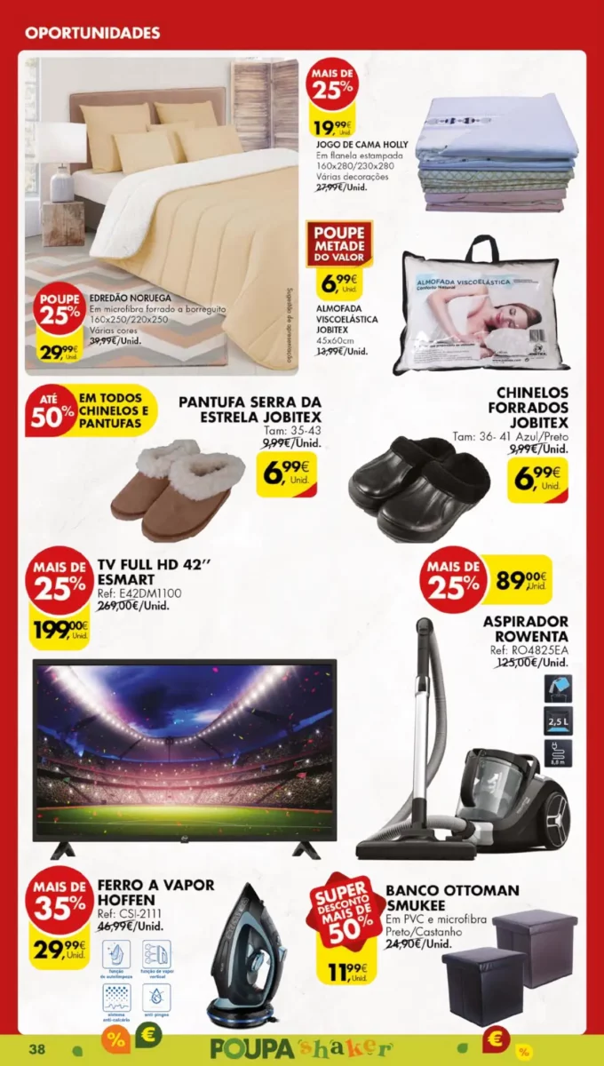 Antevis&atilde;o Folheto Pingo Doce (5 a 8 janeiro)