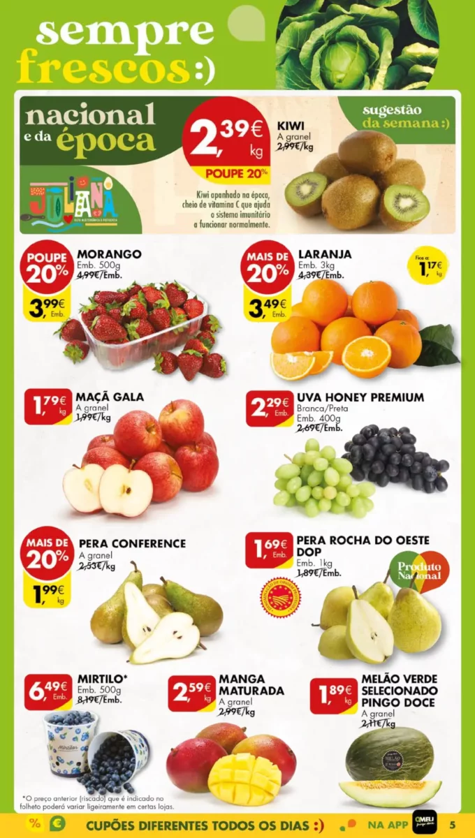 Antevis&atilde;o Folheto Pingo Doce (16 a 22 janeiro)