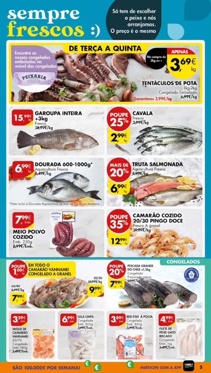 Antevis&atilde;o Folheto Pingo Doce (23 a 29 janeiro)