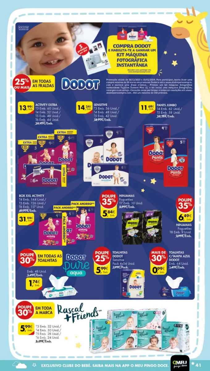 Antevis&atilde;o Folheto Pingo Doce (5 a 8 janeiro)