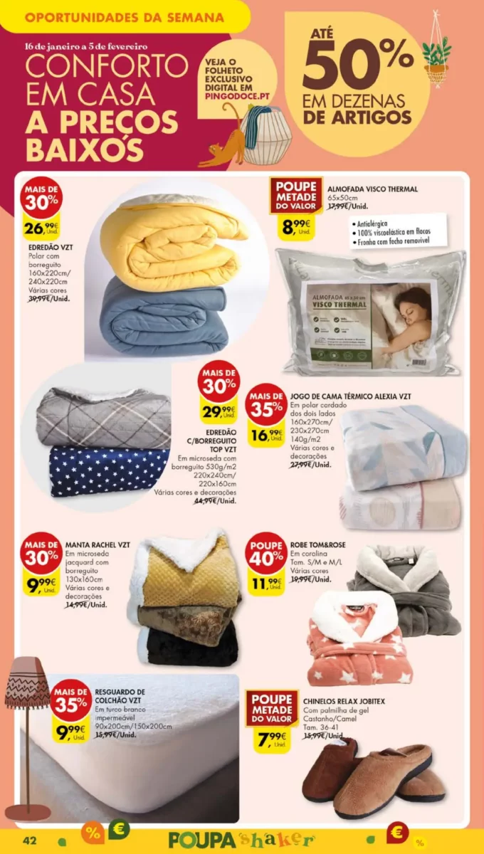 Antevis&atilde;o Folheto Pingo Doce (16 a 22 janeiro)