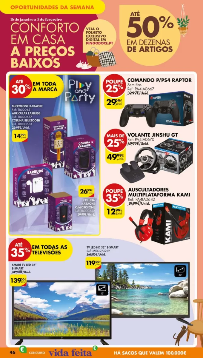 Antevis&atilde;o Folheto Pingo Doce (23 a 29 janeiro)