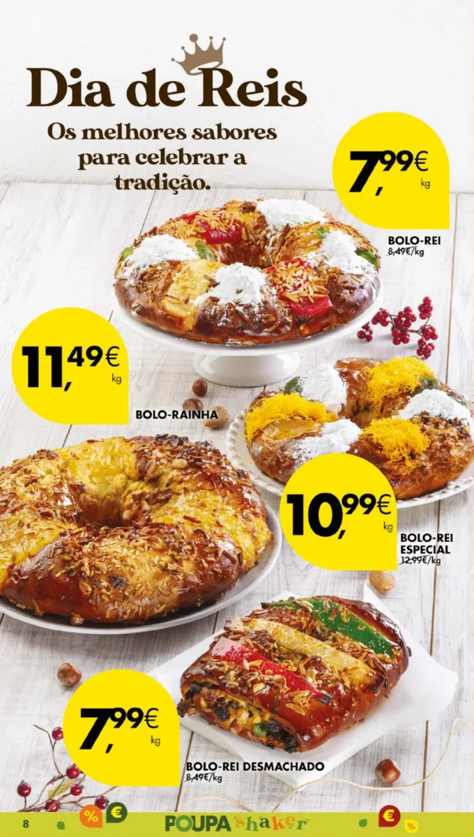 Antevis&atilde;o Folheto Pingo Doce (5 a 8 janeiro)