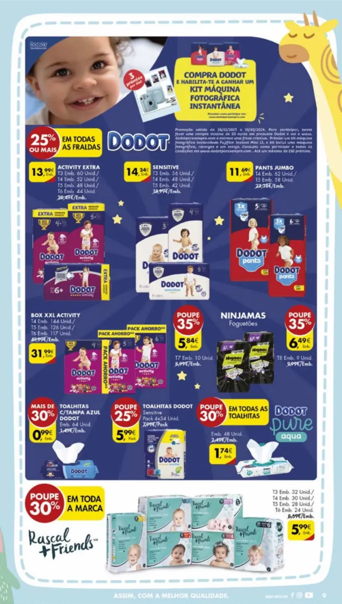 Antevis&atilde;o Folheto Pingo Doce (2 a 4 janeiro)