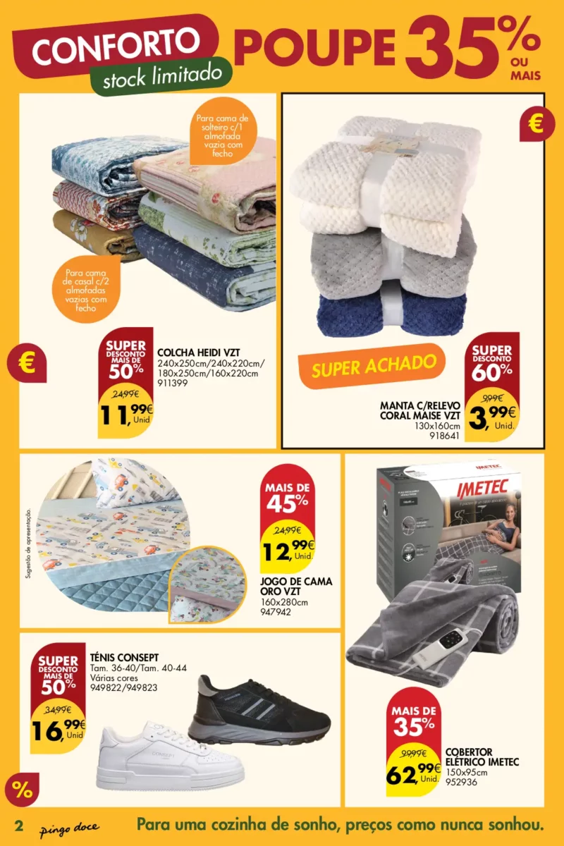 Antevis&atilde;o Folheto Pingo Doce Bazar Promo&ccedil;&otilde;es
