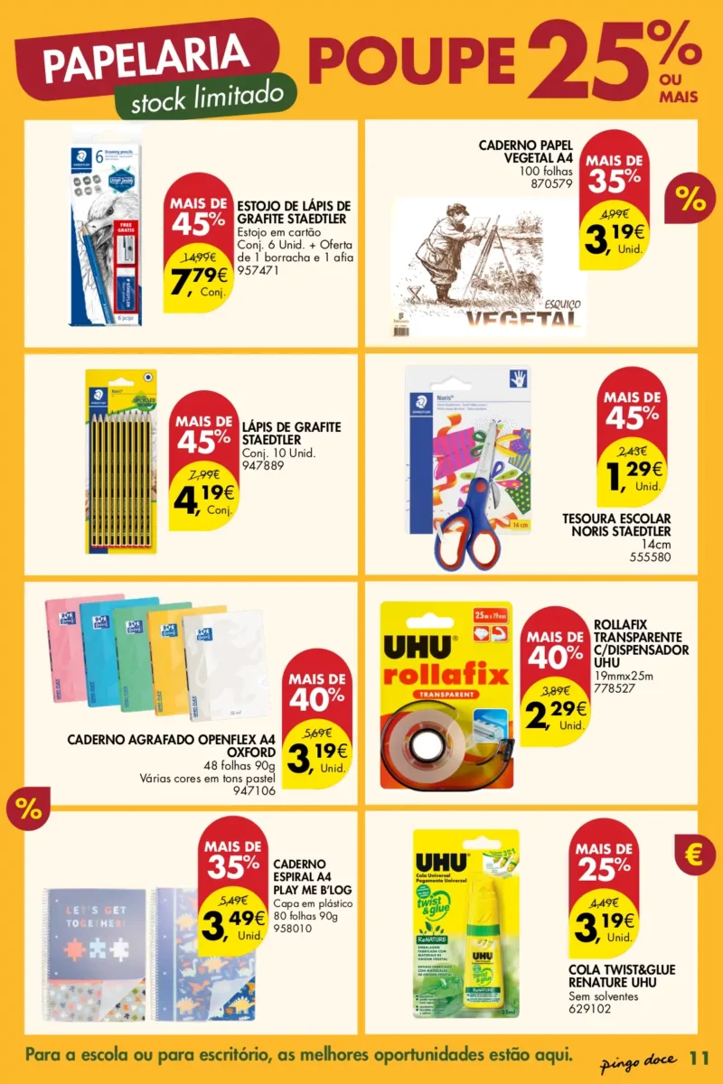 Antevis&atilde;o Folheto Pingo Doce Bazar Promo&ccedil;&otilde;es