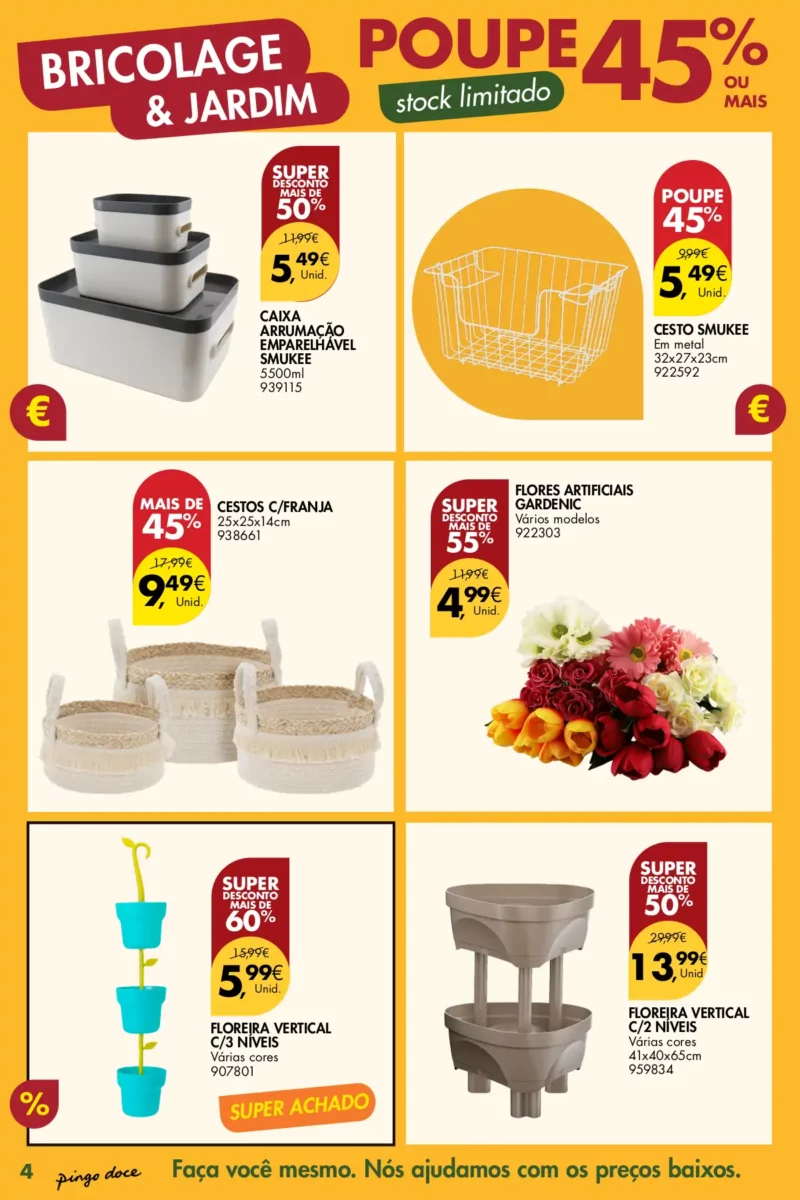 Antevis&atilde;o Folheto Pingo Doce Bazar Promo&ccedil;&otilde;es