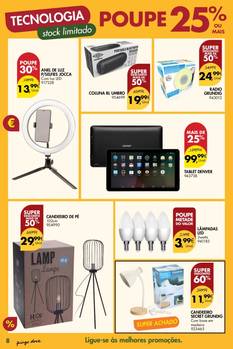 Antevis&atilde;o Folheto Pingo Doce Bazar Promo&ccedil;&otilde;es
