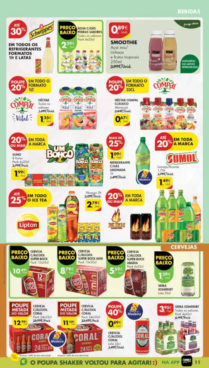 Antevis&atilde;o Folheto Pingo Doce Madeira (9 a 15 janeiro)