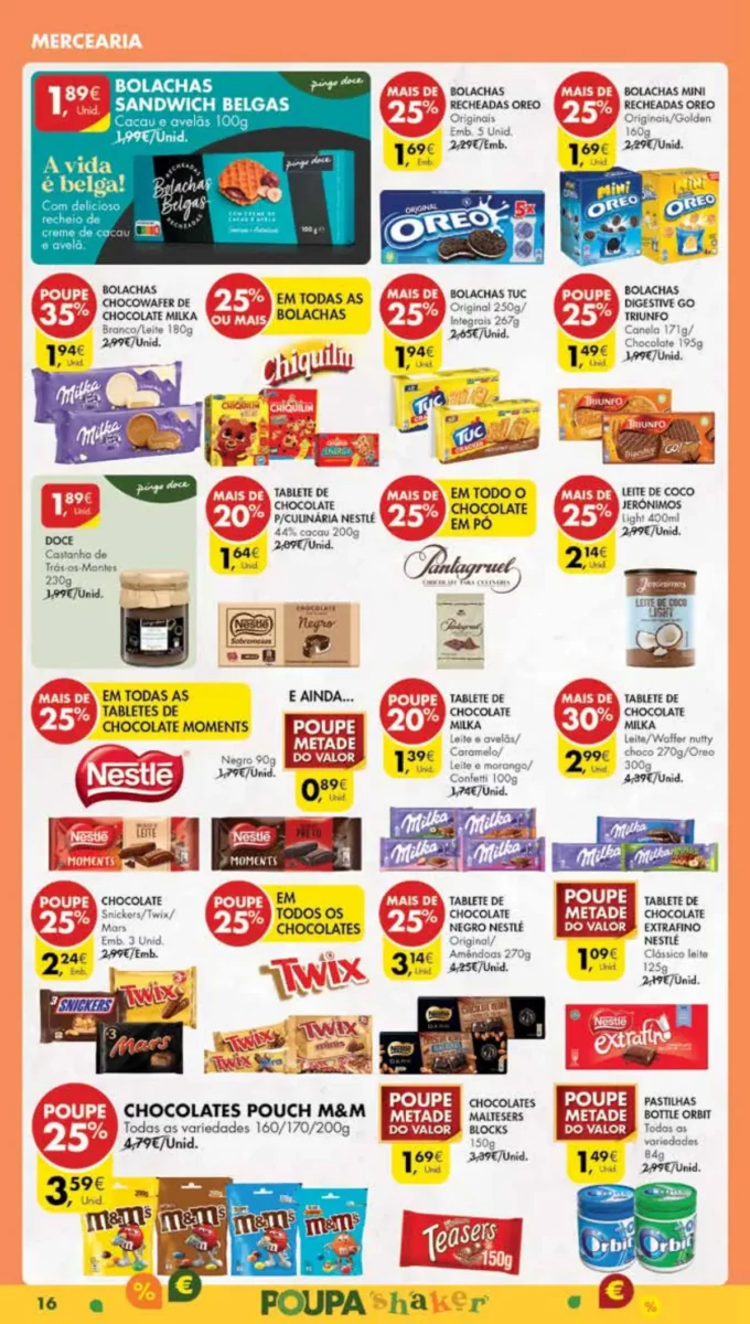 Antevis&atilde;o Folheto Pingo Doce Madeira (16 a 22 janeiro)