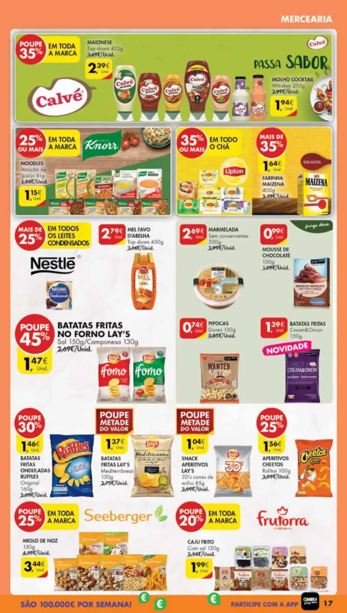 Antevis&atilde;o Folheto Pingo Doce Madeira (23 a 29 janeiro)
