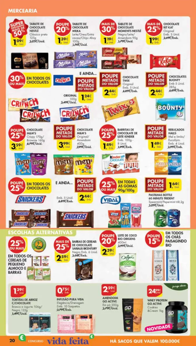 Antevis&atilde;o Folheto Pingo Doce Madeira (23 a 29 janeiro)
