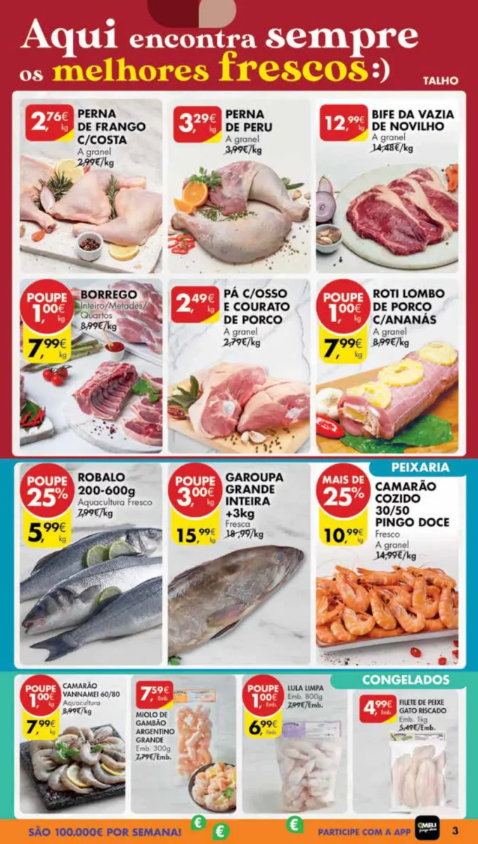 Antevis&atilde;o Folheto Pingo Doce Madeira (23 a 29 janeiro)