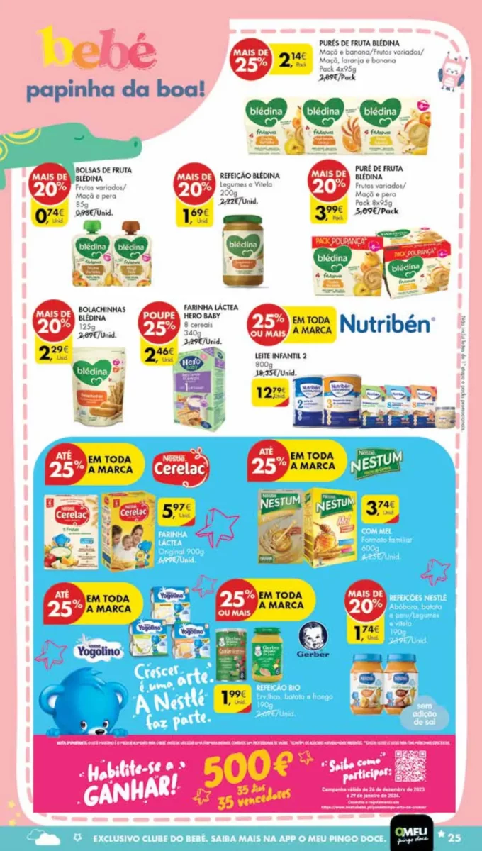 Antevis&atilde;o Folheto Pingo Doce Madeira (9 a 15 janeiro)