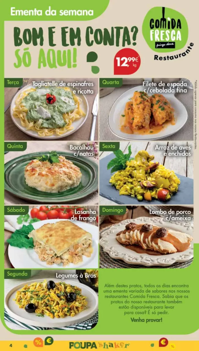 Antevis&atilde;o Folheto Pingo Doce Madeira (16 a 22 janeiro)