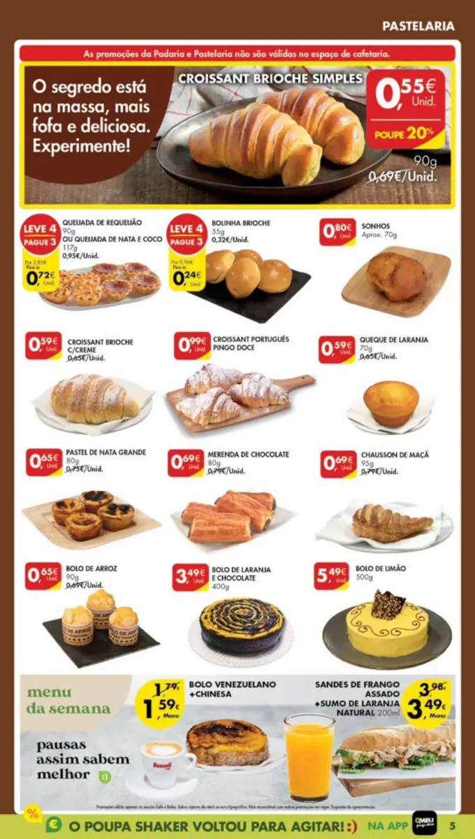 Antevis&atilde;o Folheto Pingo Doce Madeira (9 a 15 janeiro)